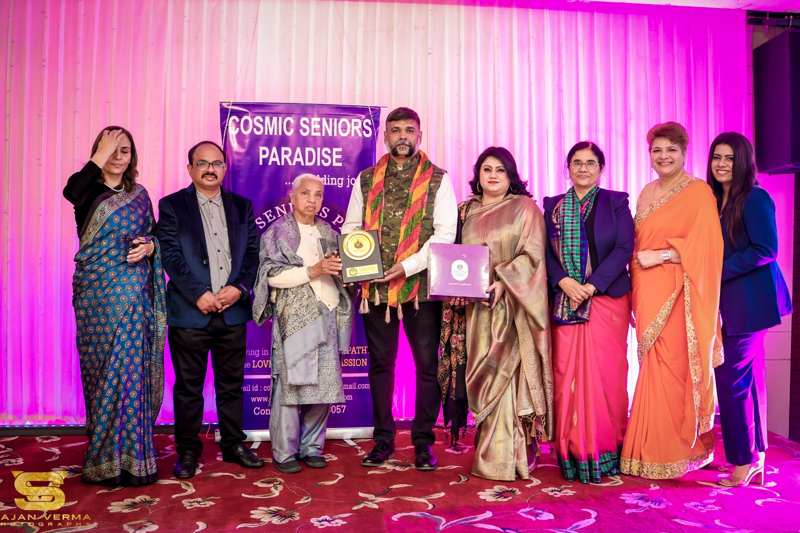 Cosmic Seniors Paradise felicitation ceremony
